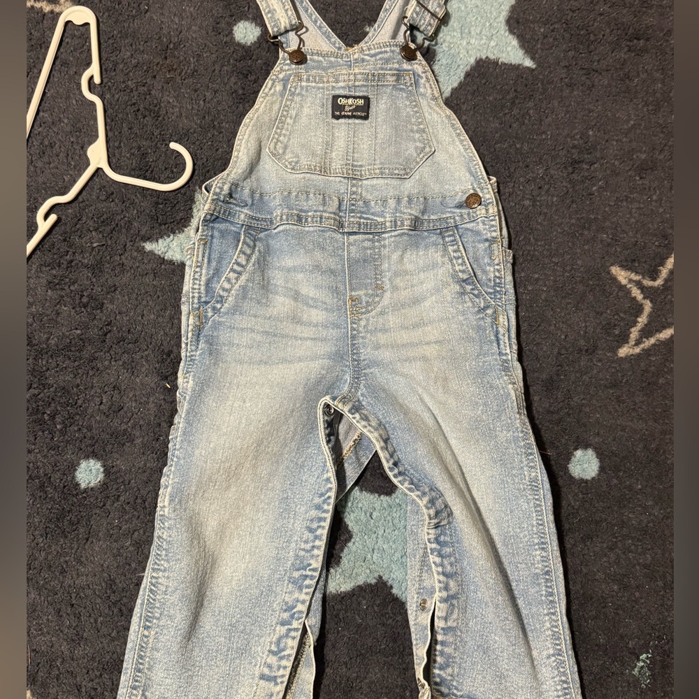 OshKosh B'gosh Light Blue Denim Vestbak